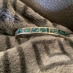 Sterling Silver with Turquoise Bracelet